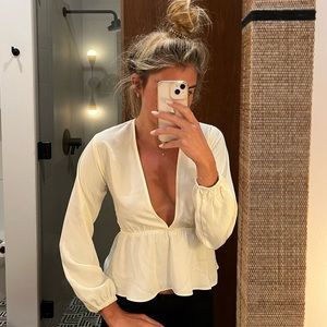 SuperDown Low Cut Blouse